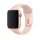 Apple Watch 42/44/45mm Silicone Sport Band - Sand Pink