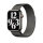 Apple Watch 38/40/41mm Milanaise Armband - Schwarz/Graphit