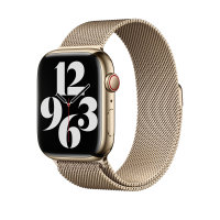 Apple Watch 42/44/45mm Milanaise Armband - Gold