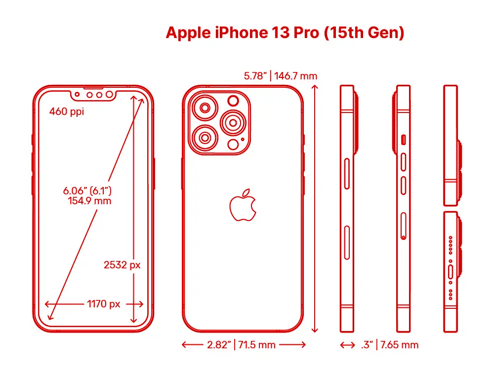 Apple iPhone 13 Pro Smartphone Modell