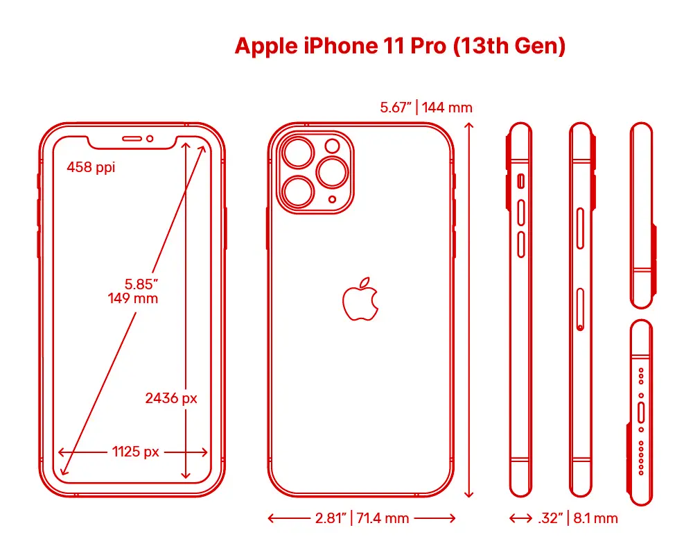Apple iPhone 11 Pro Smartphone Modell