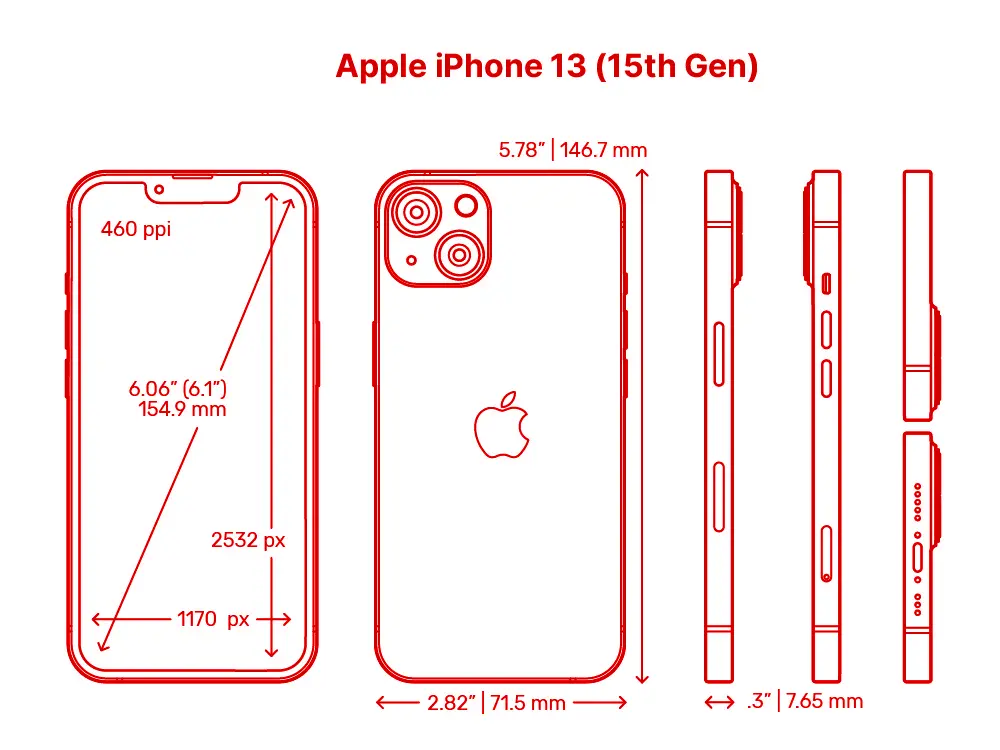 Apple iPhone 13 Smartphone Modell